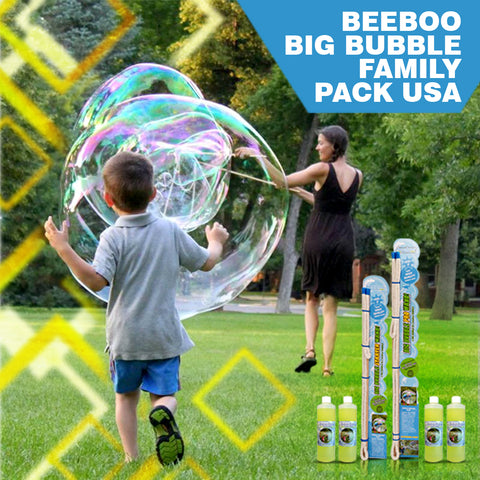 beeboo Big Bubble Family Pack USA