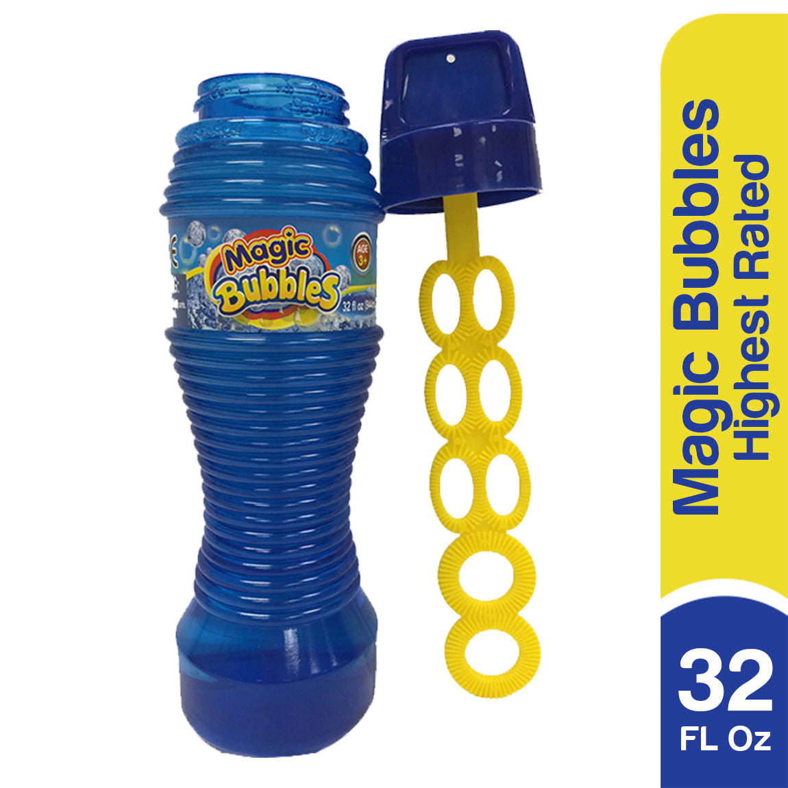 Buy Bubble Magic Bubble Solution Bottle with wand 944 ML for kids