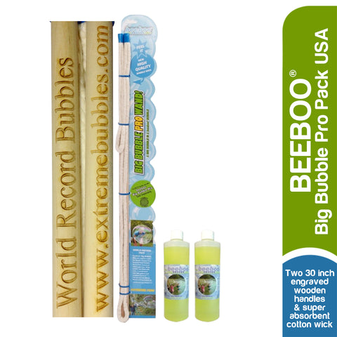 Pro Pack: beeboo® Big Bubble Kit | Extreme Bubbles Inc.