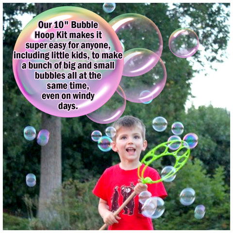 Big Bubble Hoop Terrific for Windy Days USA