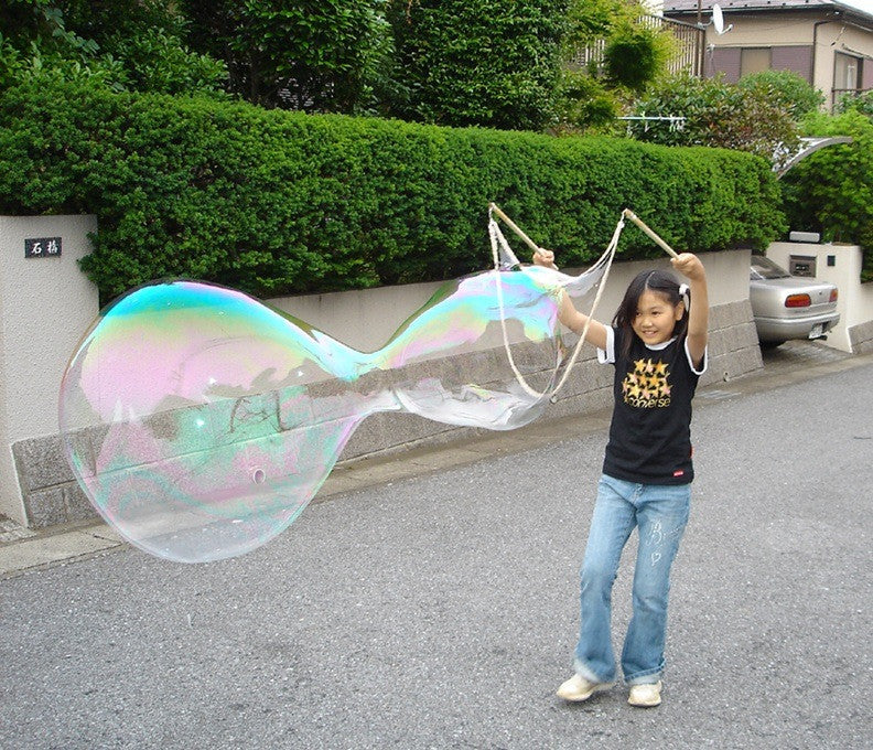 Extreme Bubbles Inc - Big Bubble Wands, Solution, and Toys