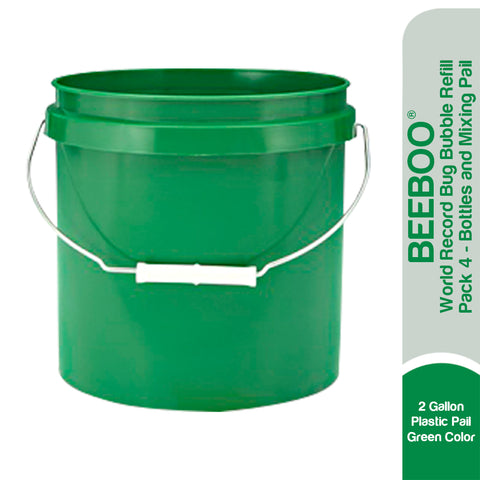 beeboo® World Record Big bubble Refill Pack 4-Bottles And Mixing Pail