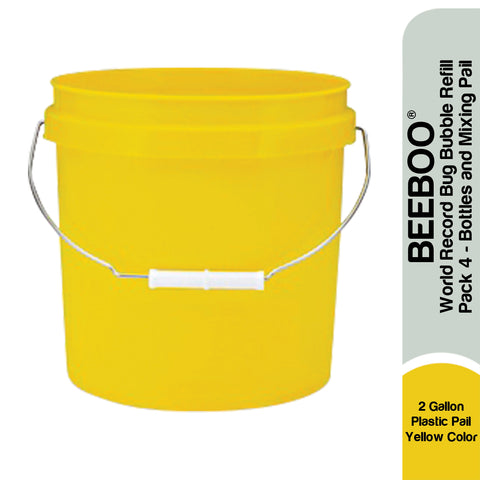 beeboo® World Record Big bubble Refill Pack 4-Bottles And Mixing Pail