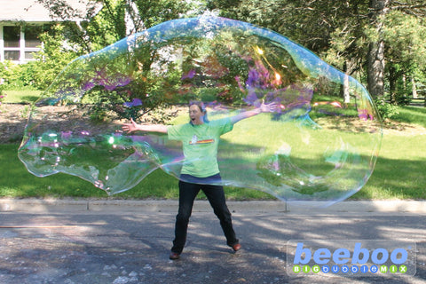 Big bubbles bubble solution bubble toys bubble wands extreme bubbles beeboo big bubble mix